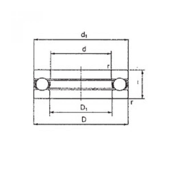 підшипник 3914 FBJ #1 image