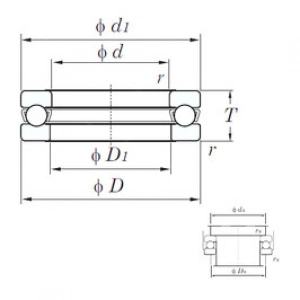 підшипник 51100 KOYO #1 image