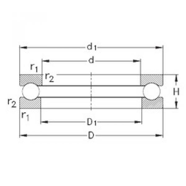 підшипник 51148-MP NKE #1 image