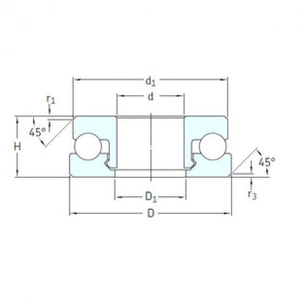 підшипник 51108V/HR22T2 SKF #1 image