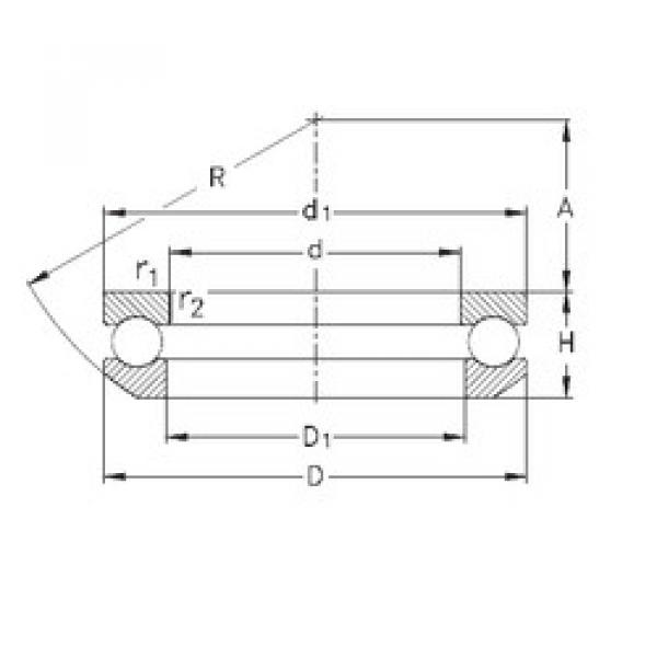 підшипник 53208 NKE #1 image