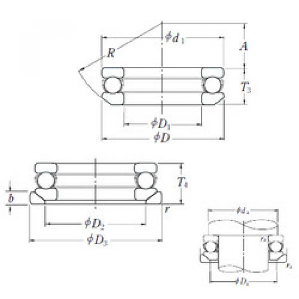 підшипник 53236XU NSK #1 image