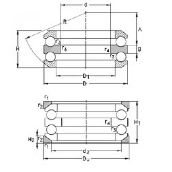 підшипник 54315-MP+U315 NKE #1 image