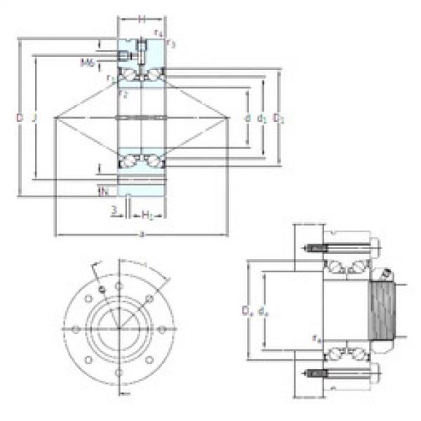 підшипник BEAM 25/75/Z 7P60 SNFA #1 image