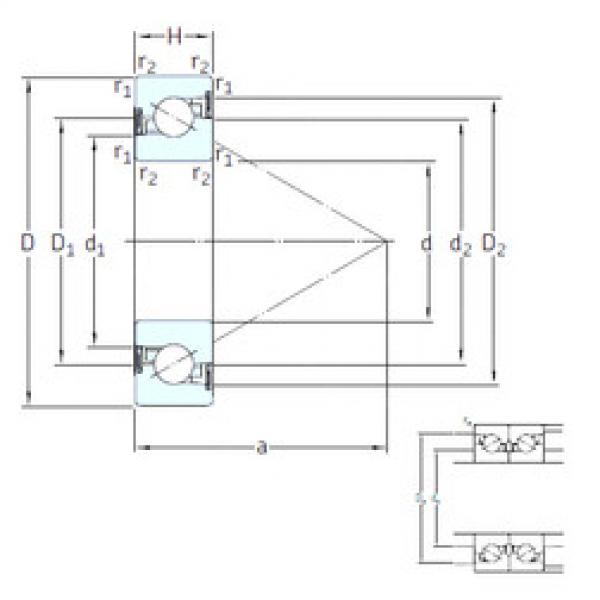 підшипник BSD 2562 CG-2RZ SKF #1 image