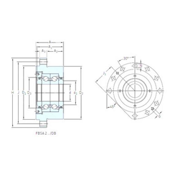 підшипник BSDU 240 DD SNFA #1 image