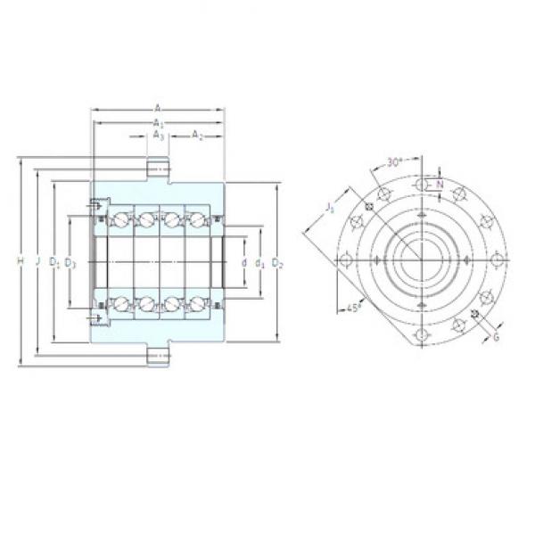 підшипник BSQU 240 TFT SNFA #1 image