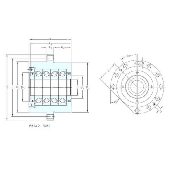 підшипник BSQU 240 TDT SNFA #1 image