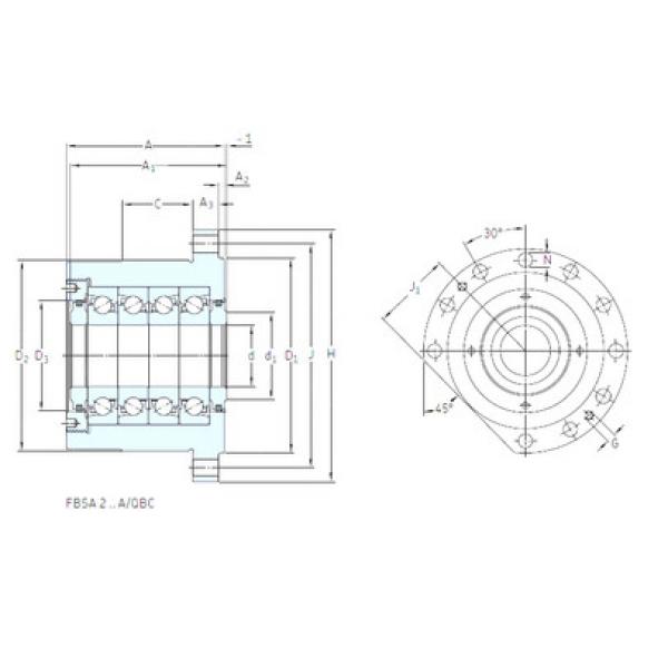 підшипник BSQU 250/1 TDT SNFA #1 image