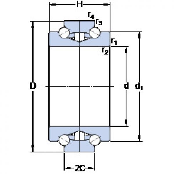 підшипник BTW 65 CTN9/SP SKF #1 image