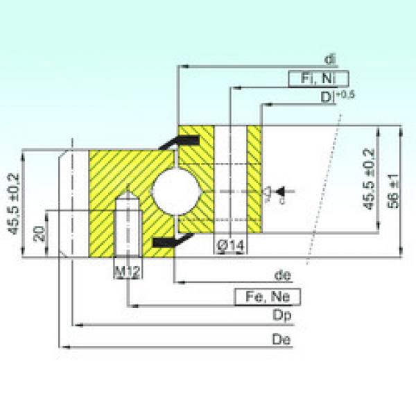 підшипник EB1.20.0314.200-1STPN ISB #1 image