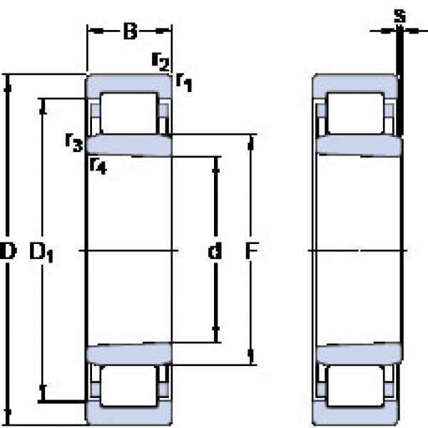 підшипник NU 206 ECKP SKF #1 image