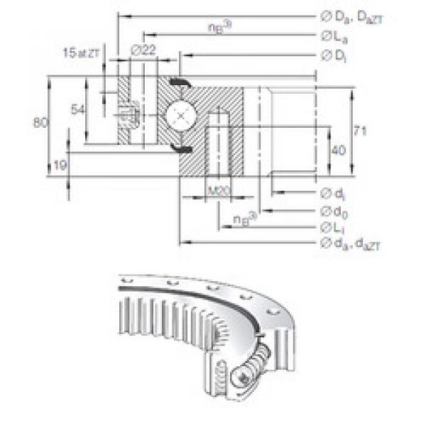 підшипник VSI 25 1055 N INA #1 image