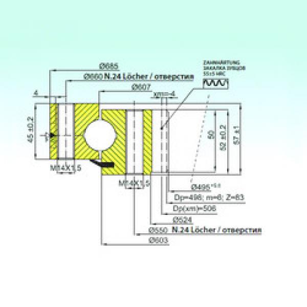 підшипник ZB1.20.0605.200-1RTTN ISB #1 image