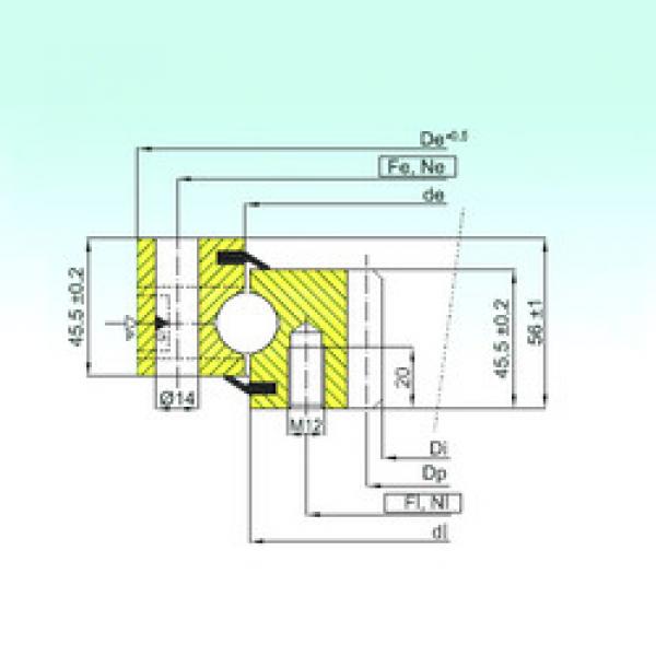 підшипник ZB1.20.0314.200-1SPTN ISB #1 image