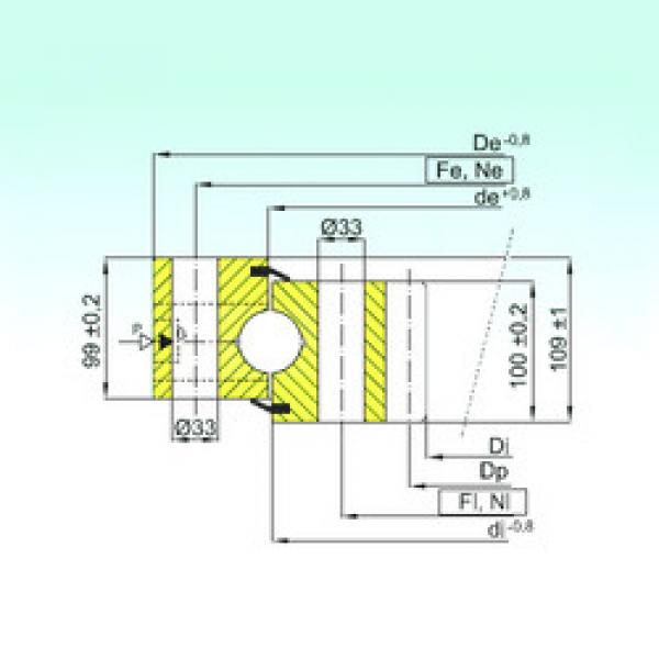 підшипник ZB1.50.1800.400-1SPPN ISB #1 image