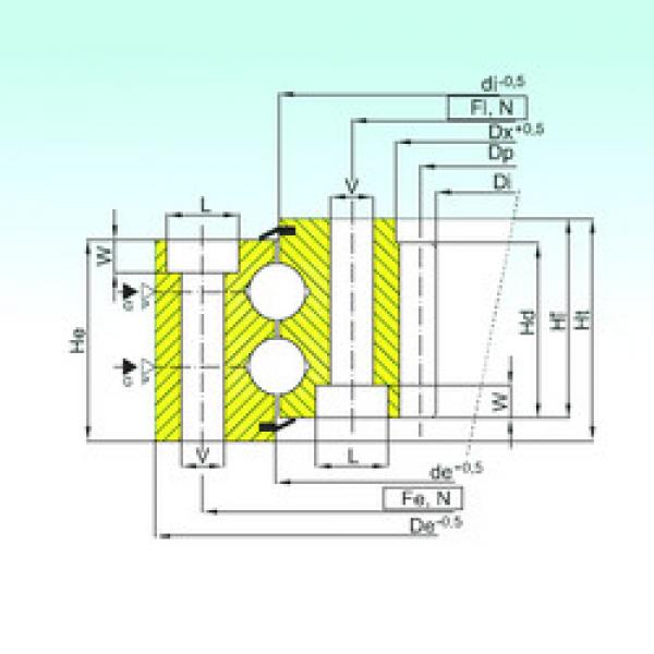 підшипник ZB2.22.0625.400-1SPPN ISB #1 image