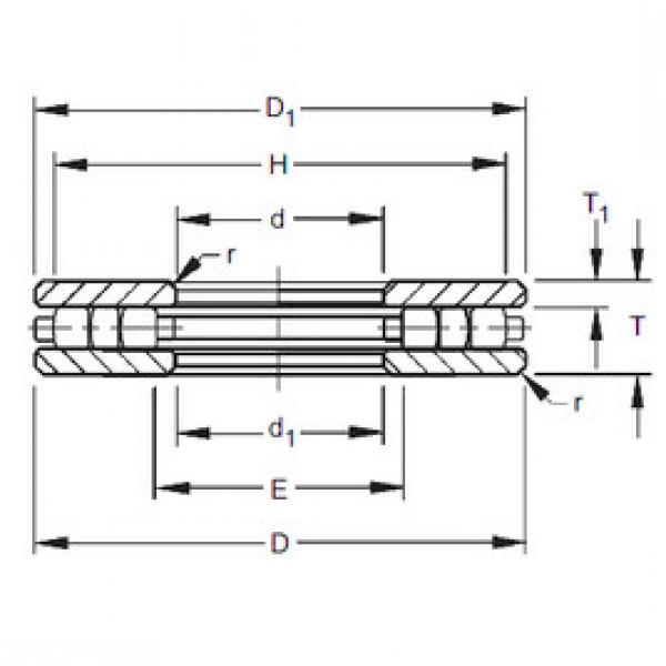 підшипник 40TP116 Timken #1 image