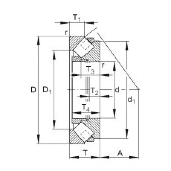 підшипник 292/1250-E-MB FAG #1 image