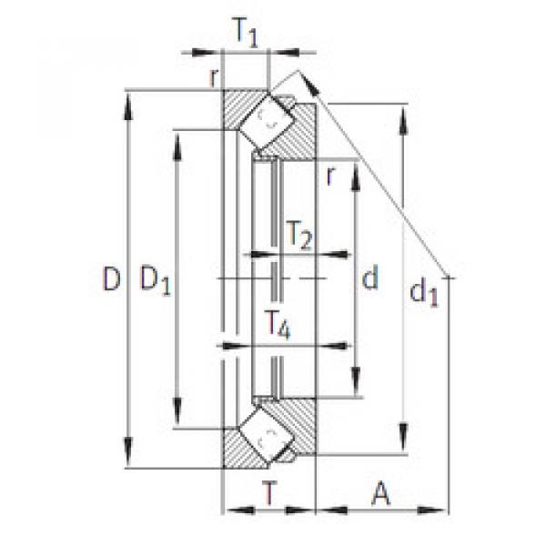 підшипник 292/1000-E1-MB INA #1 image