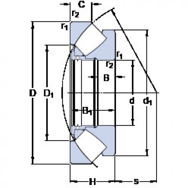 підшипник 293/1600 EF SKF #1 image