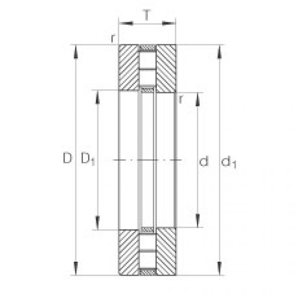 підшипник 89328-M INA #1 image