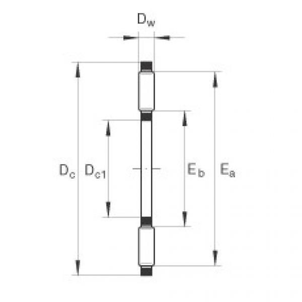 підшипник TC613 INA #1 image