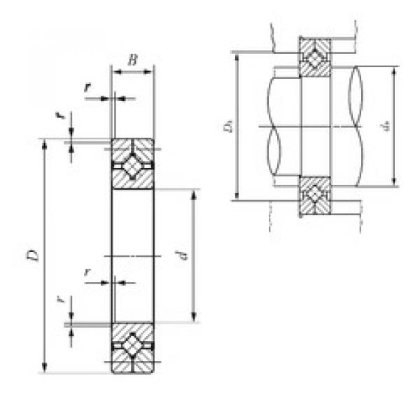 підшипник CRB 10020 UU IKO #1 image