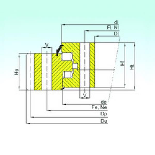 підшипник ER3.20.1400.400-1SPPN ISB #1 image