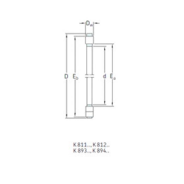 підшипник K81116TN SKF #1 image