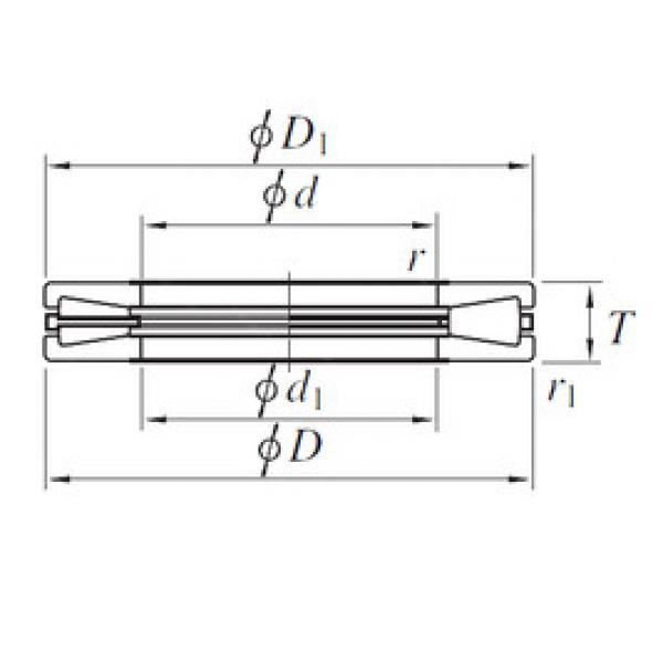 підшипник T661 KOYO #1 image