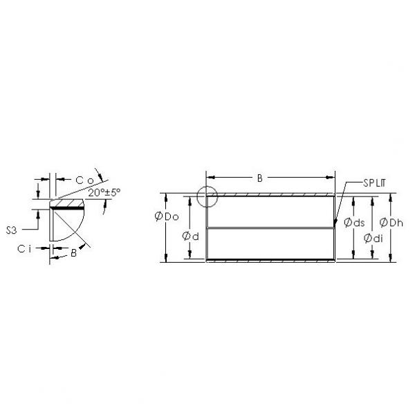 підшипник AST850BM 11580 AST #1 image