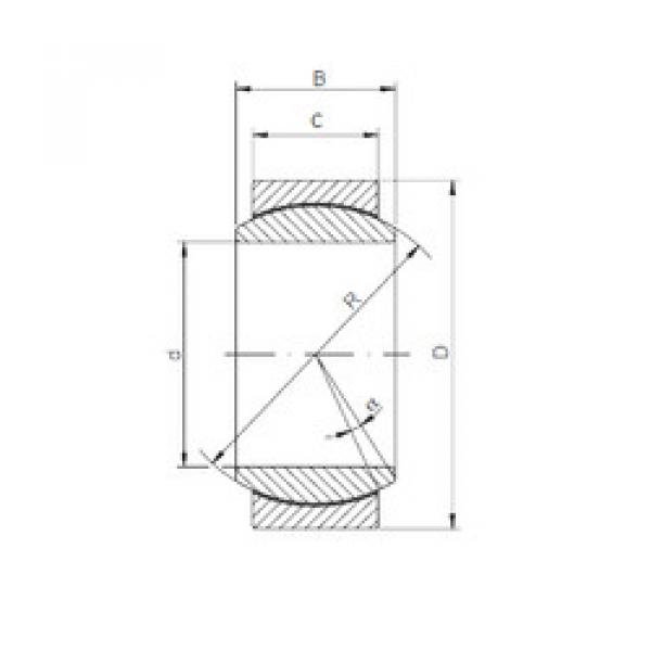 підшипник GE60UK-2RS ISO #1 image