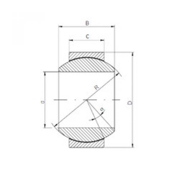 підшипник GE17FW ISO #1 image