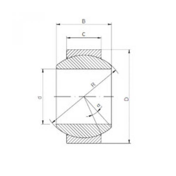 підшипник GE70FO-2RS ISO #1 image