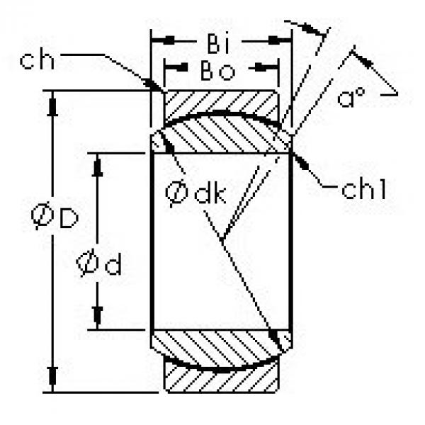 підшипник GE50N AST #1 image