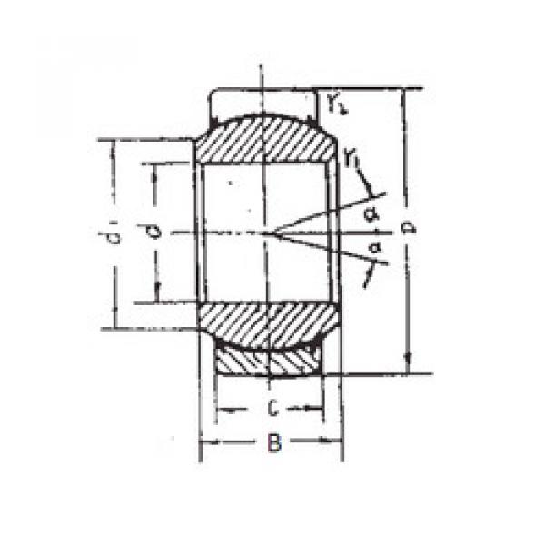 підшипник GEEM45ES-2RS FBJ #1 image