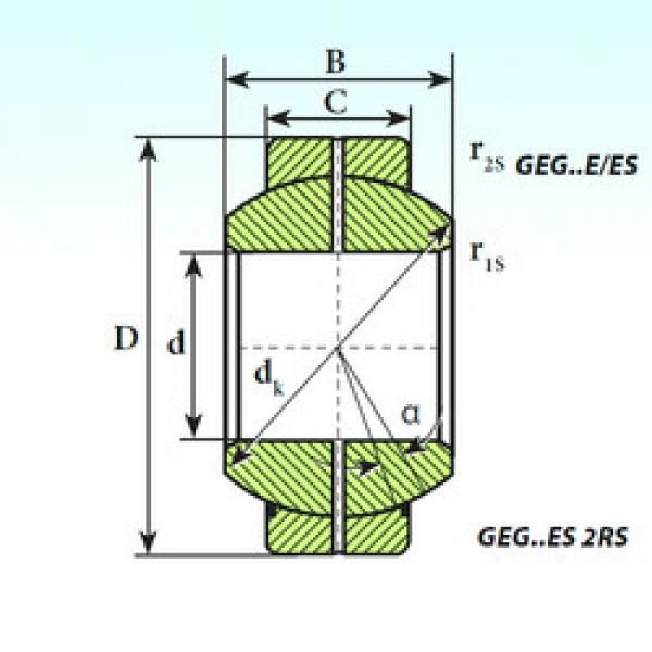 підшипник GEG 120 ES 2RS ISB #1 image