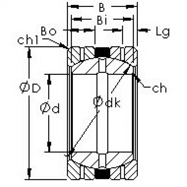 підшипник GEGZ50HS/K AST #1 image