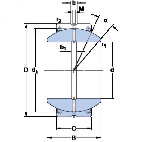 підшипник GEH 25 ES-2LS SKF #1 image