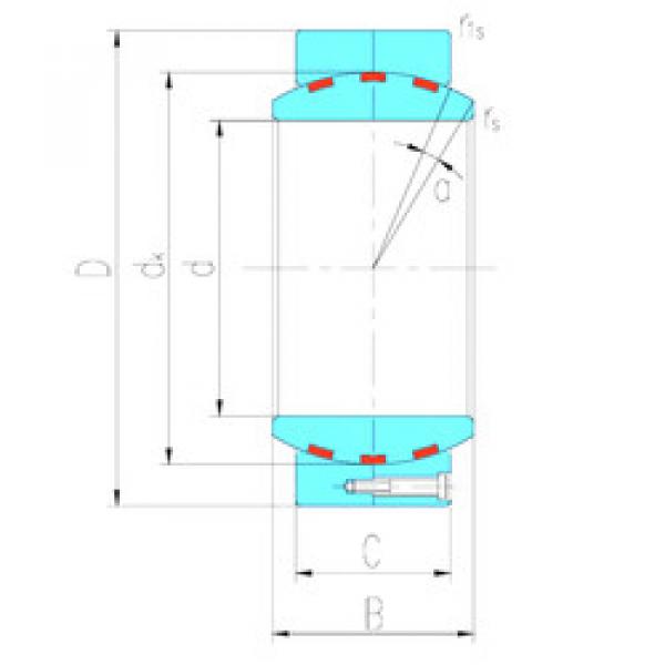 підшипник GEH710HF/Q LS #1 image