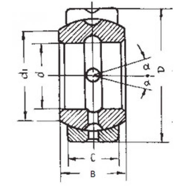 підшипник GEZ114ES FBJ #1 image