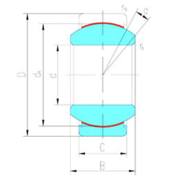 підшипник GEZ57ET-2RS LS #1 image