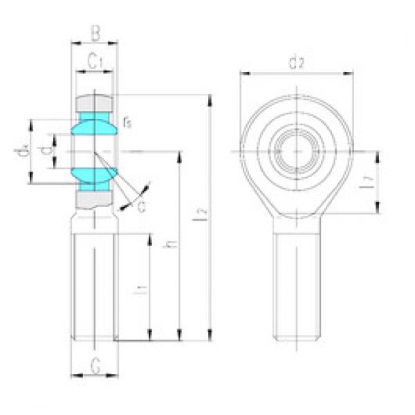 підшипник SA30ES LS #1 image