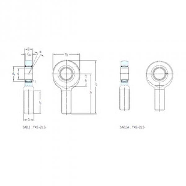 підшипник SAA60TXE-2LS SKF #1 image