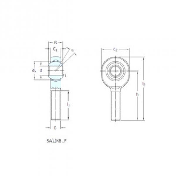 підшипник SALKB16F SKF #1 image