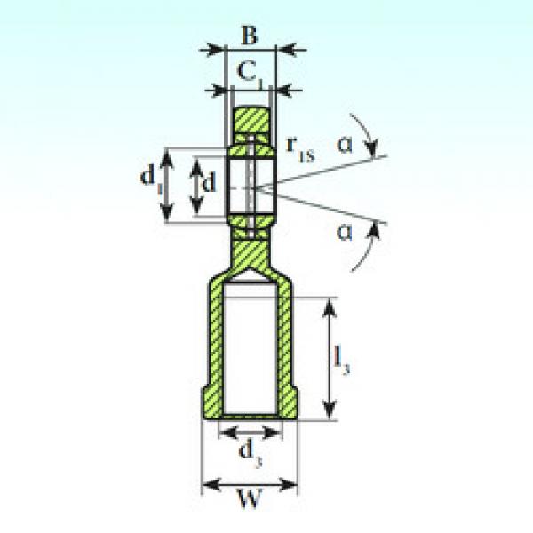 підшипник SI 12 E ISB #1 image