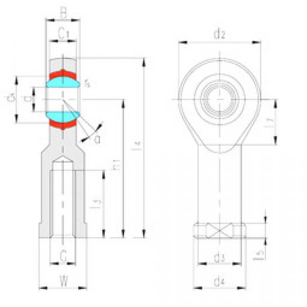 підшипник SIBP18N LS #1 image