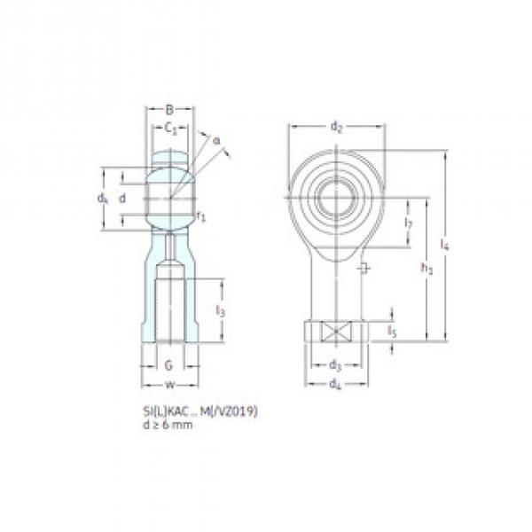 підшипник SILKAC12M SKF #1 image