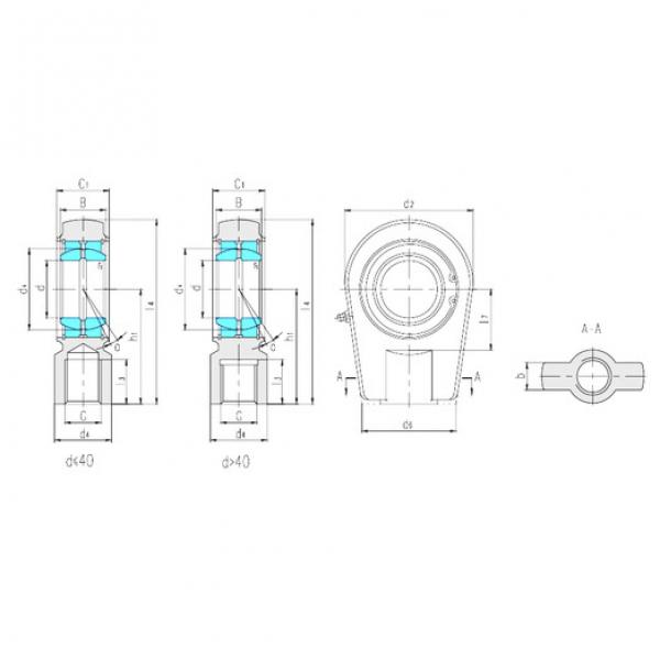 підшипник SIRN90ES LS #1 image